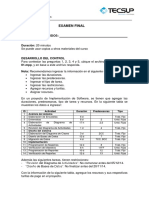 Examen Final de Costos y Presupuestos