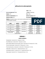 Planificación de Entrenamiento Zaruma