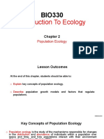 Chapter 2 - Population Ecology