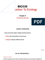 Chapter 6 (Part 1) - Terrestrial Biome