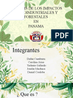 Impactos agroforestales en Panamá