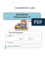 Prueba Diagnóstica Matemática