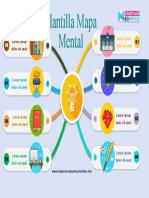 Plantilla Mapa Mental Word 29