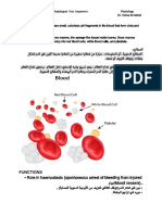 Platelets Formation and Functions