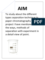 What Is Paper Chromatography