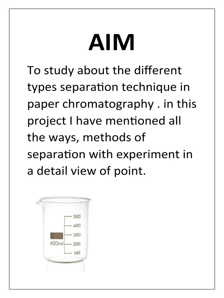 What Is Paper Chromatography PDF Chromatography High Performance