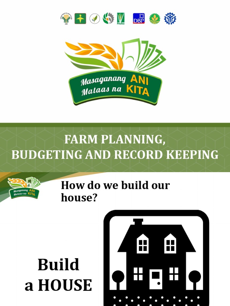 Farm Planning, Budgeting and Record Keeping PDF