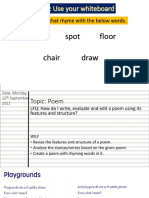 Y4 T1 WK 3 English LP1 - Writing A Poem