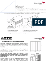 2 - DESIGN PRINCIPLES - Racking Requirements (From 'Timber Frame Houses Design Principles - by DR Robert Hairstans')