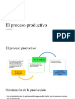 El Proceso Productivo: Capítulo 7