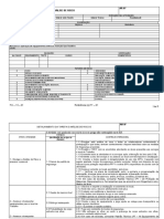 Análise de riscos para manuseio de lixadeira elétrica