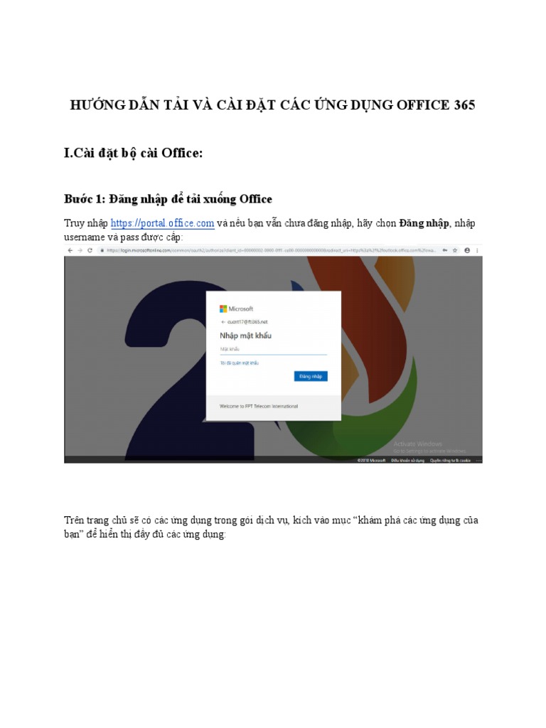 Huong dan tai va cai dat cac ung dung office 365 iife pdf