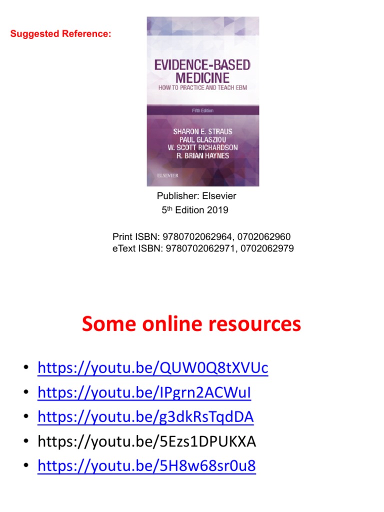 Evidence Based Medicine 2020sept | PDF | Evidence Based Medicine ...