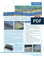 VENEZIANA Industrial em Policarbonato Polysolution