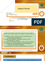 IMP Week 14 Cement Process