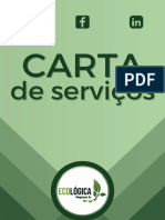 Carta de Serviço ECOLÓGICA