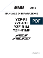 2015 Yamaha r1 Manuale Officina Italiano