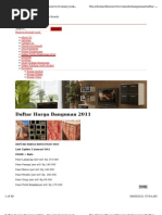 Daftar Harga Bahan Bangunan Jan 2011