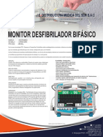 DESFRIBILADOR Monitor Bifasico Cardiomax Instramed