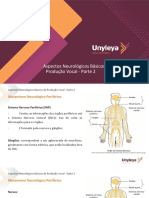 1.3.2 Aspectos Neurológicos Básicos Da Produção Vocal - Parte 2