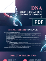 DNA Nanotechnology Thesis by Slidesgo