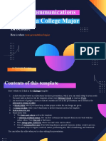 Digital Communications and Media College Major Brochure by Slidesgo