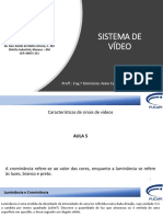 Aula 5 Vídeo Composto Luminância e Crominância