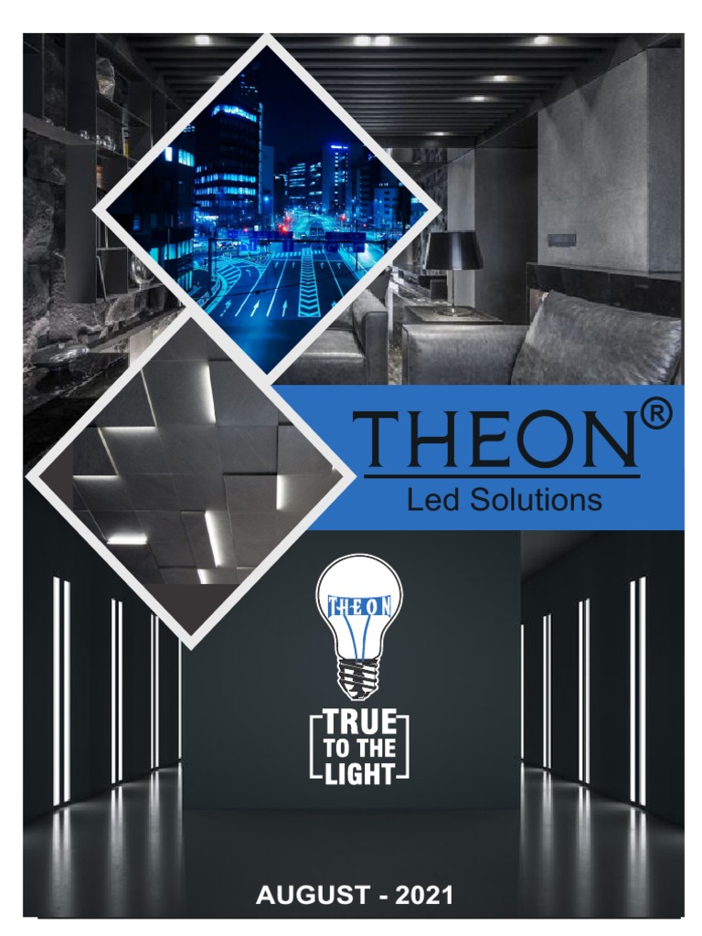 Theon LED Lighting Solutions Overview | PDF | Color | Optics