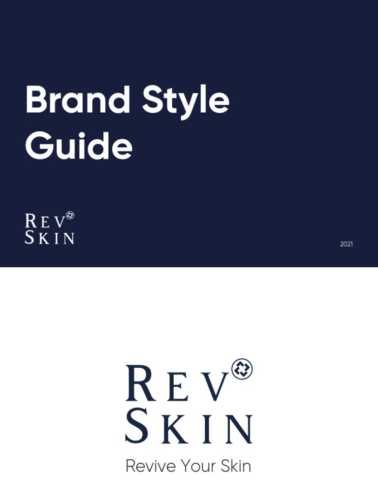 Brandguideline Revskin | PDF