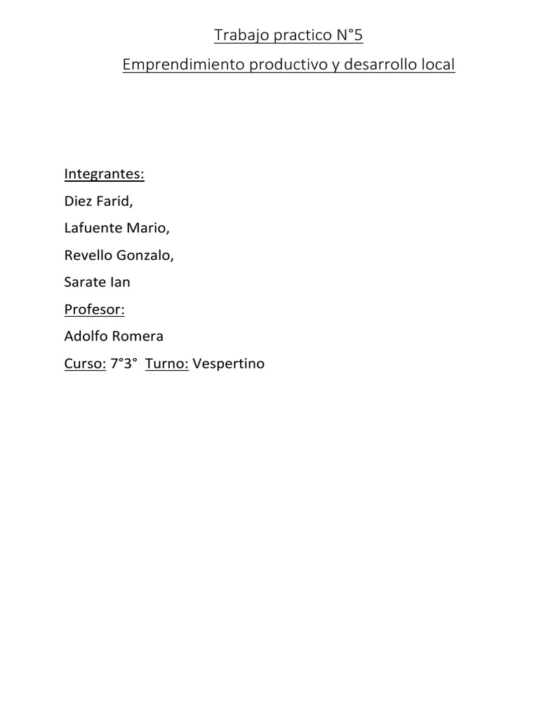 TP 5 de Romera | PDF | Formula Uno | Neumático