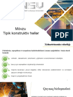 Mövzu Tipik Konstruktiv HƏLLƏR: 1 Slidevista Design