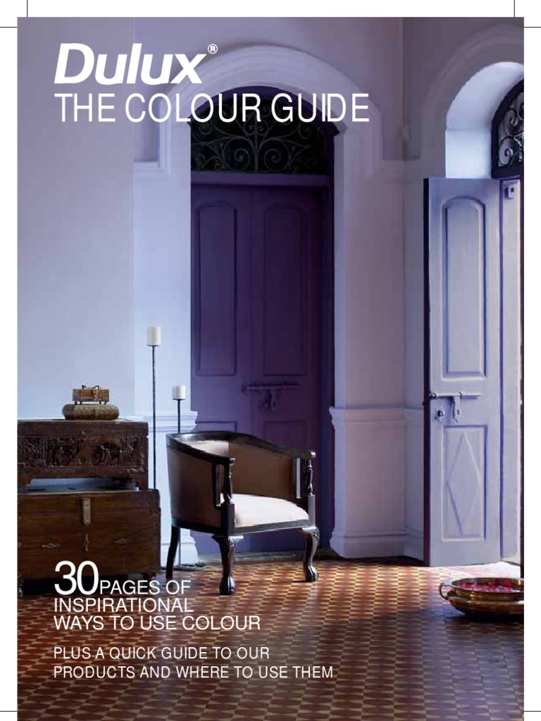 Dulux Purple Colour Chart