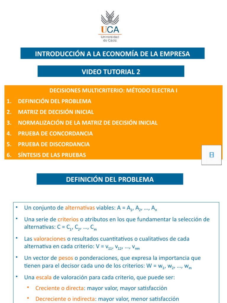 Tutorial sobre Método ELECTRA I | PDF | Matriz (Matemáticas) | Matemáticas