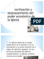 Desamortización y Desplazamiento Del Poder Económico de La