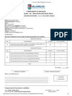 Processo Seletivo ES: Inscrição Prof Educação Física