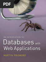 An Introduction To Databases With Web Applications - Martyn Prigmore