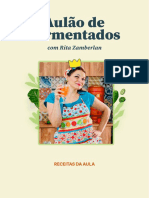 Receitas Da Aula Fermentados Rita Zamberlan