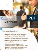 Conflict Management Sample