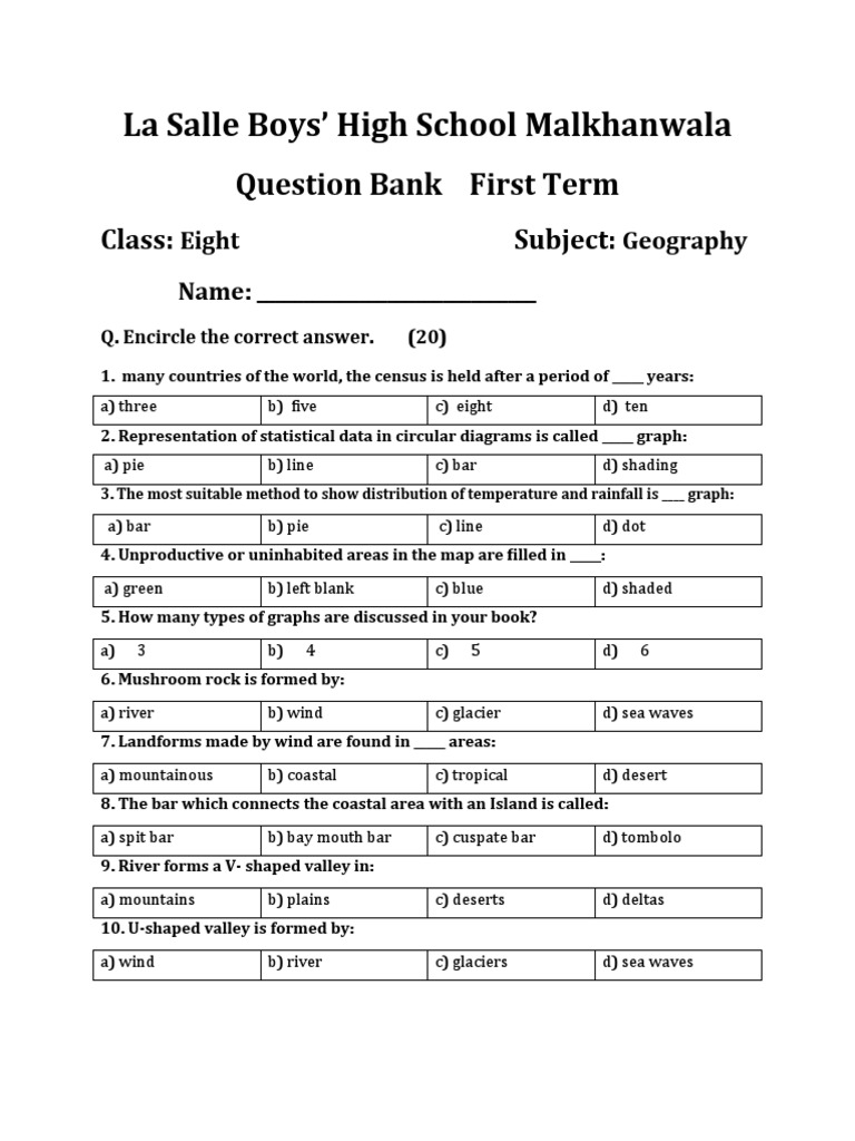 Quest Bank Geo 8th PDF British Raj South Asia