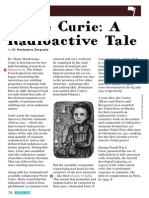 Marie Curie, A Radioactive Tale