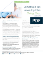 ProstateCancer Chemotherapy FS 2018 Spanish