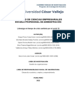 Facultad de Ciencias Empresariales: Escuela Profesional de Administración