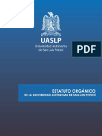 Estatuto Organico de La UASLP