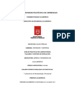 Práctica 3 Quimica y Bioquímica de Alimentos Aw y PH