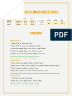 Contagem de Macronutrientes Saulo