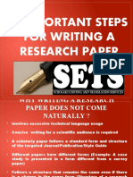 8 Steps to Writing a Research Paper