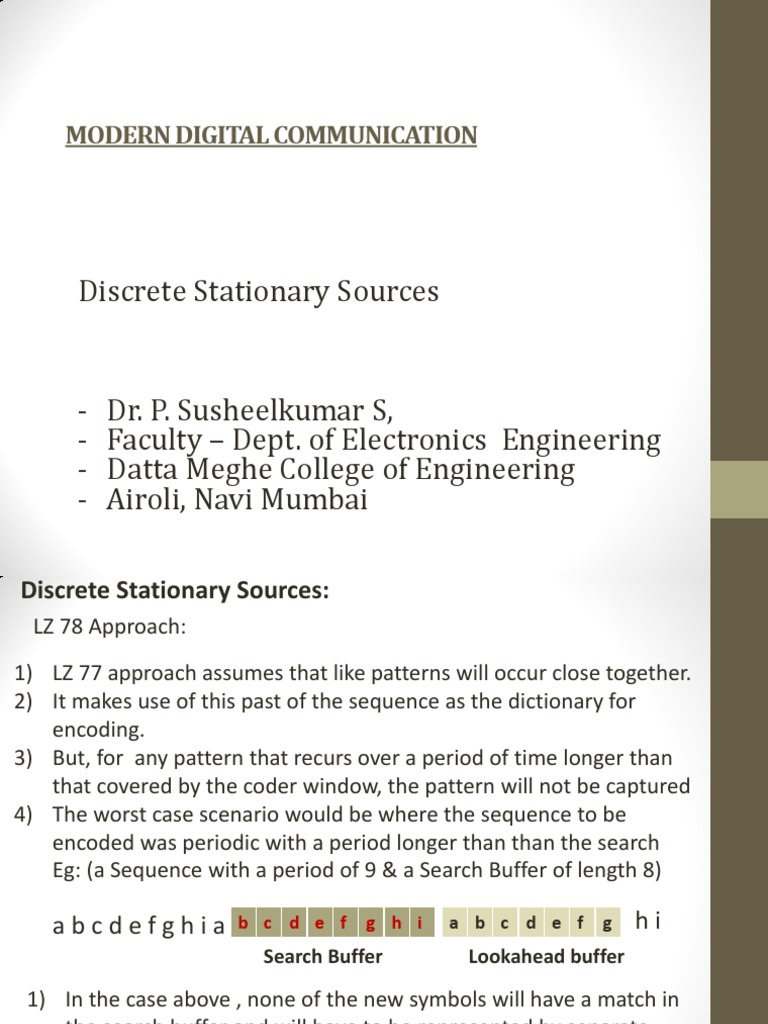 An Explanation of LZ78 and LZW Data Compression Algorithms for Encoding ...
