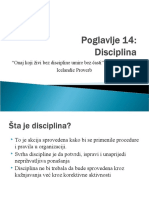 WK 8 Disciplina, Poglavlje 14