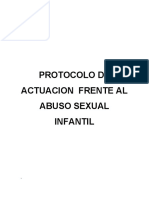 Protocolo Frente Al Abuso Sexual Infantil