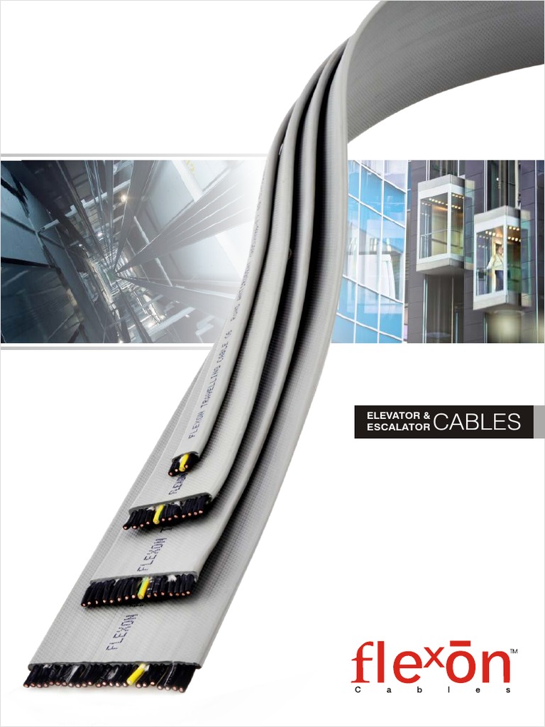 Elevator & Escalator Cable Solutions | PDF | Elevator | Electromagnetism